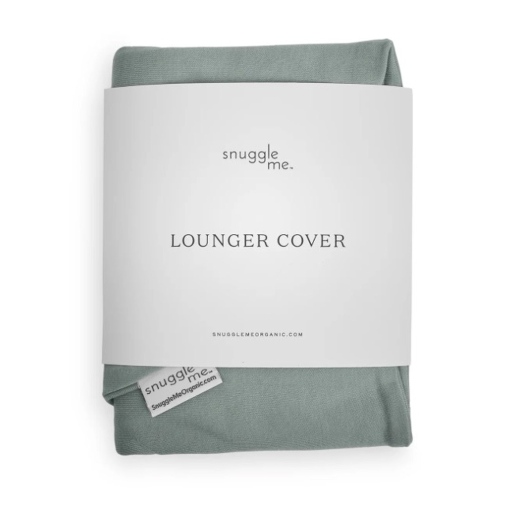 Snuggle Me Organic Infant Lounger Cover Slate NWT